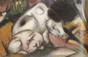 Franz Marc Pigs (mk34) oil painting picture wholesale